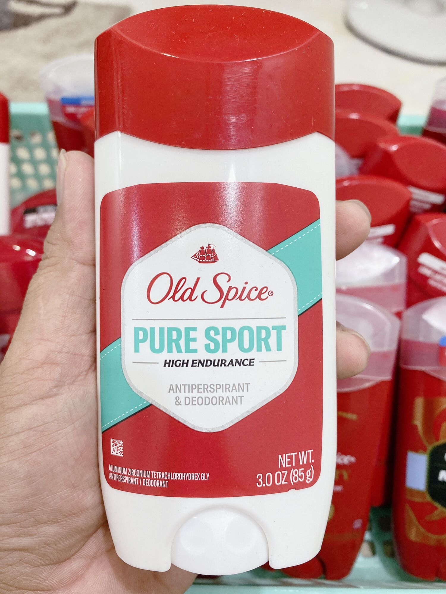 Lăn khử mùi nam old spice pure sport 85g