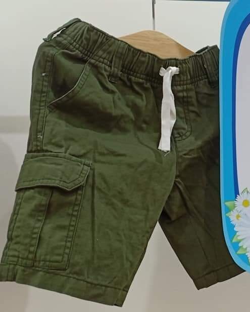 Quần kaki túi hộp bé trai - quần sọc kaki - quần kaki xuất dư bé trai