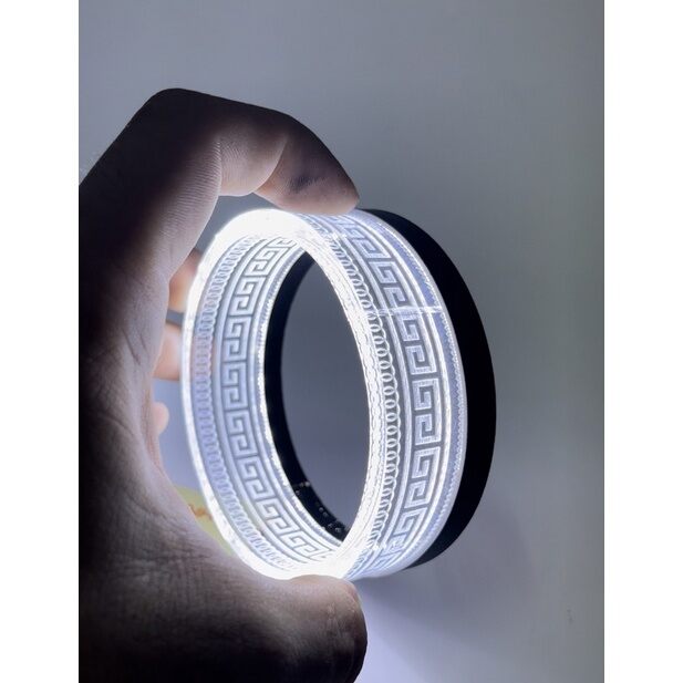 vòng led 3d lắp bi cầu 3inch