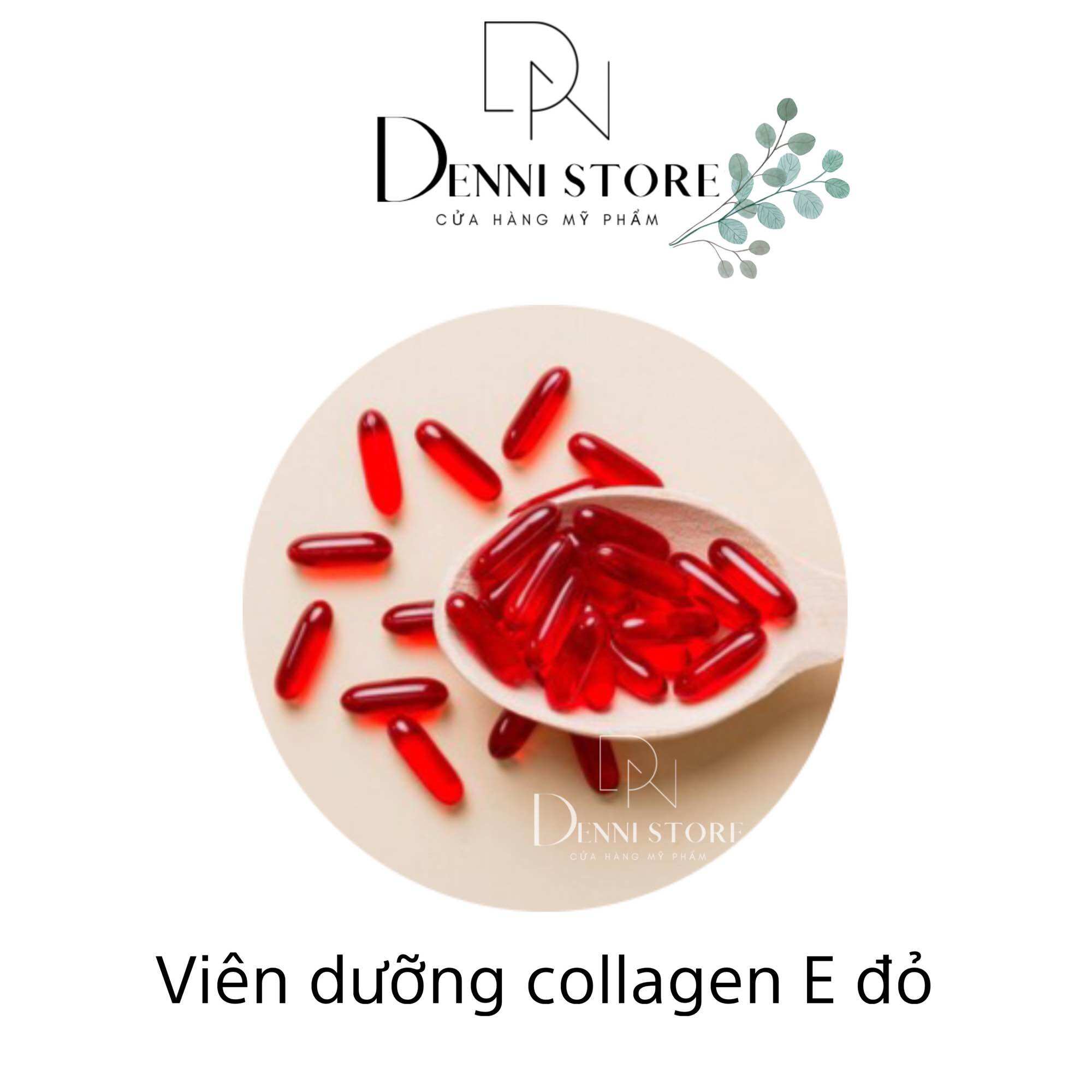 01 viên vitamin E dưỡng kích nhiều màu