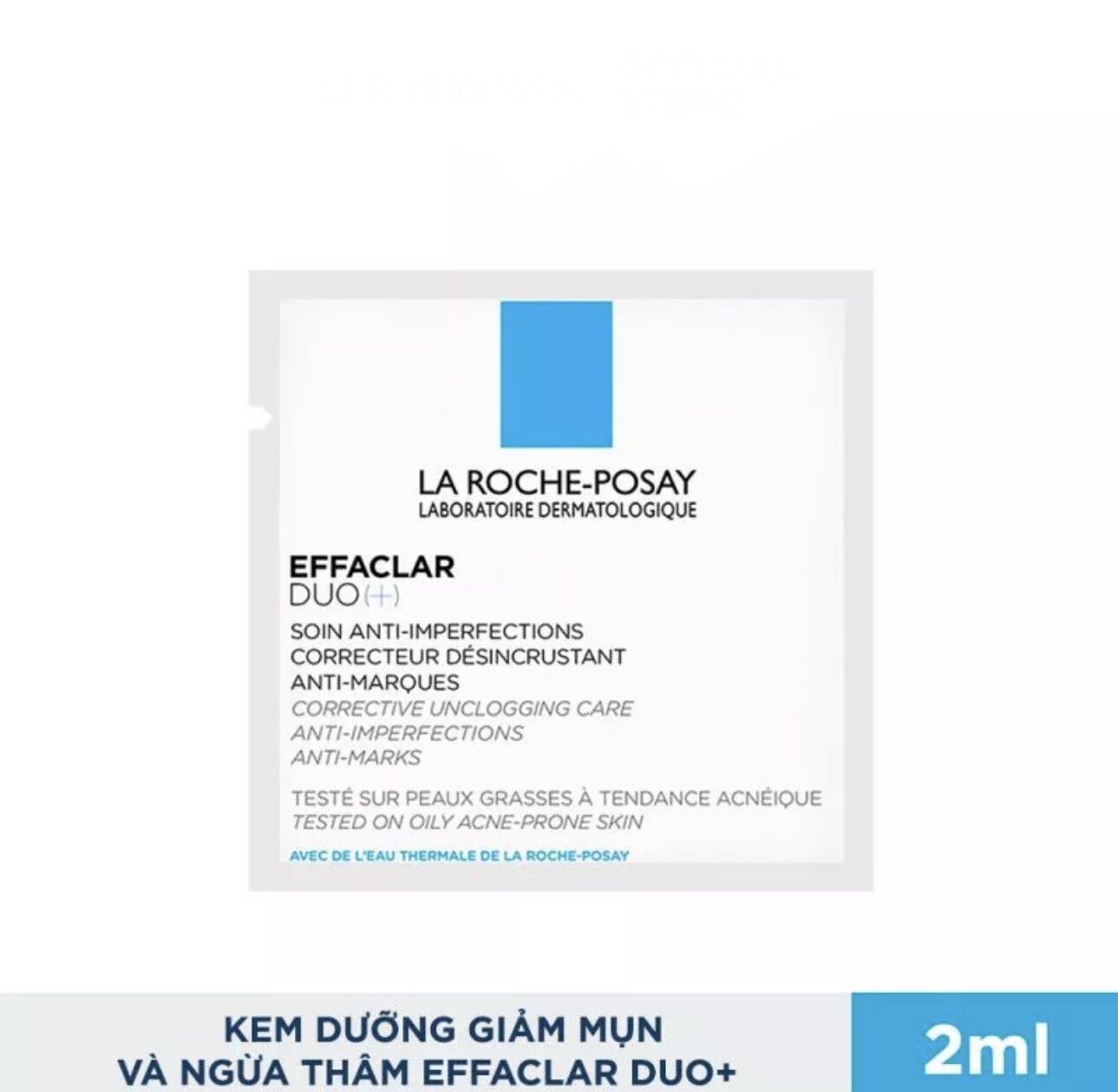 Combo10 gói =20ml la roche posay dou+ 20ml/10 gói