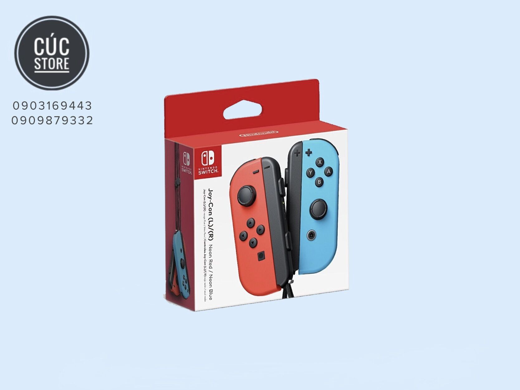 Bộ Tay cầm Joy-Con Cho Máy Nintendo Switch
