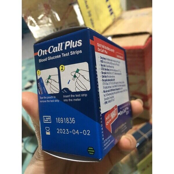 On Call plus _ Que thử đường huyết On Call Plus