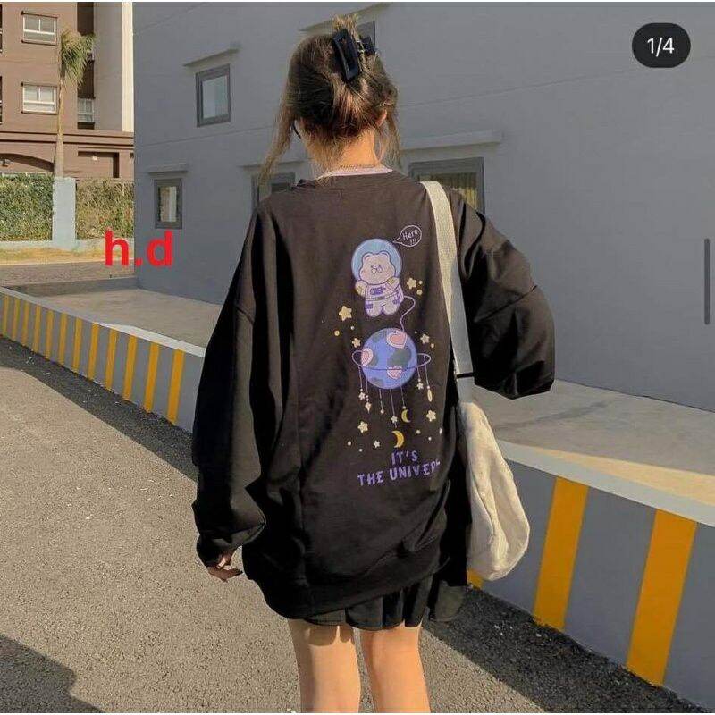 [03 NGÀY XẢ HÀNG MIỄN SHIP, SHIP 0 ĐỒNG] ÁO NỈ BO UNIVERSE NĂNG ĐỘNG