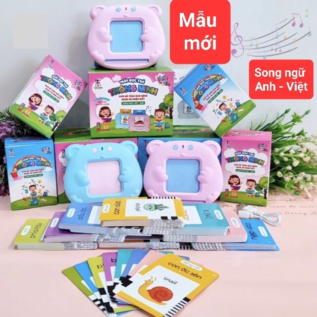 Máy đọc thẻ song ngữ Anh - Việt
