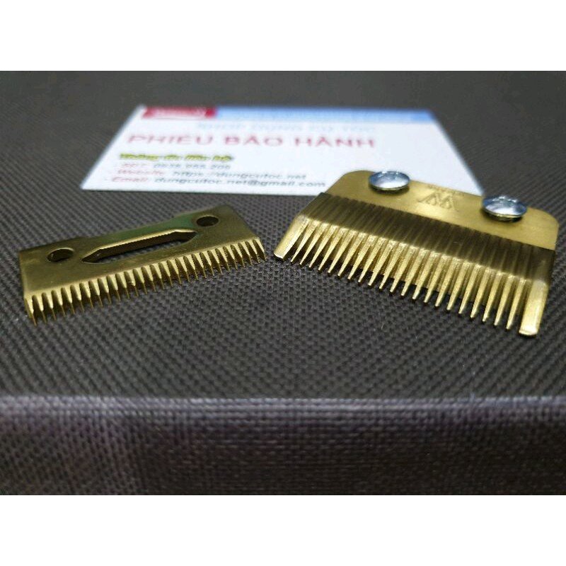 Lưỡi Thép Siêu Bén Cho Tông Đơ Wahl, Kemei, Bộ Lưỡi Thép Wmark Thay Thế Cho Tông Đơ Fade Các Loại.(Ảnh thật). 
