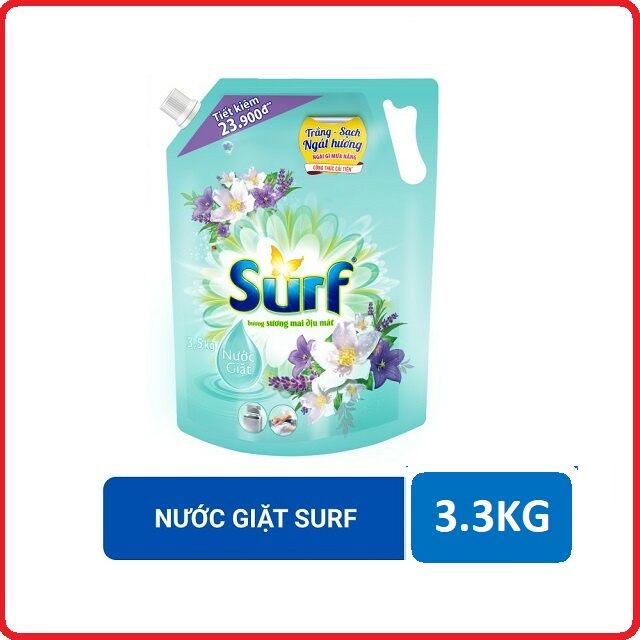 Nước Giặt Surf Túi 2.9Kg
