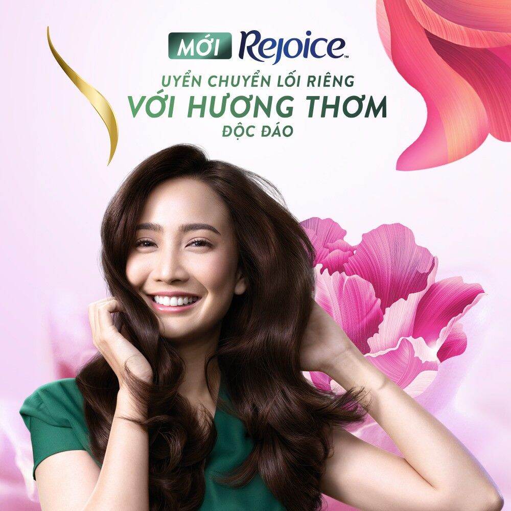 Dầu gội Rejoice hoa mẫu đơn