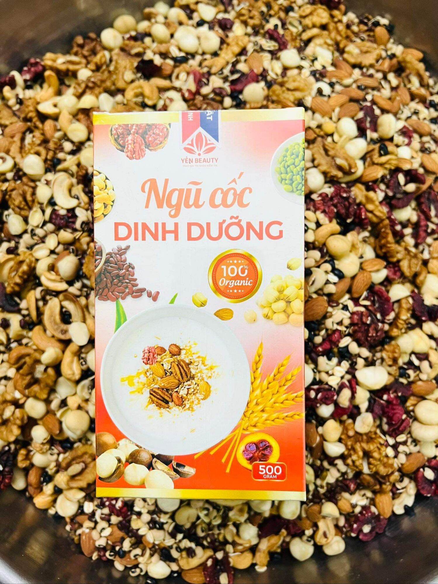BỘT NGŨ CỐC DINH DƯỠNG - YẾN BEAUTY ( 500g/Hộp )