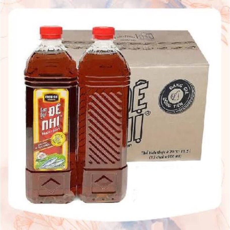 Nước mắm chinsu đệ nhị ngon rẻ 900ml