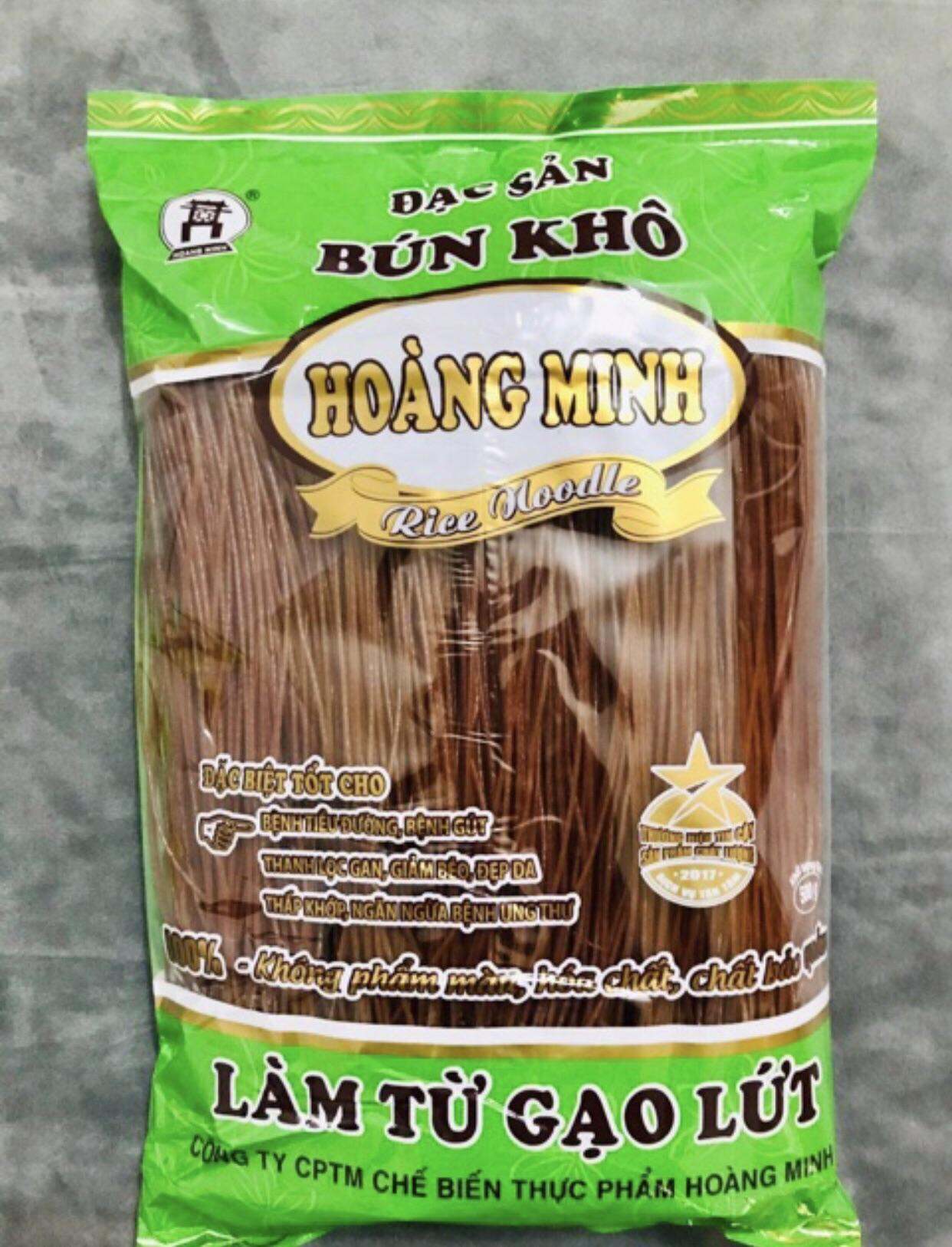 Bún Gạo Lứt Hoàng Minh Gói 500g