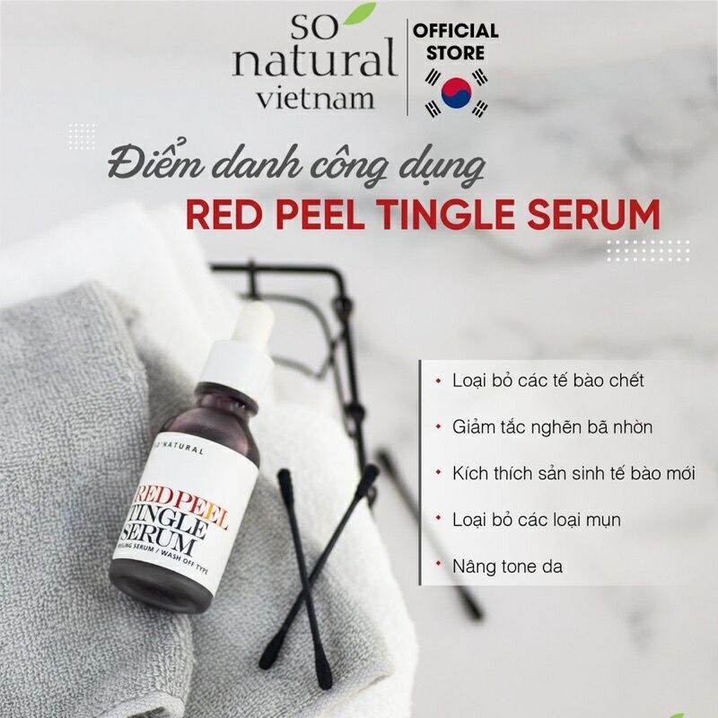 Gói dùng thử Red Peel Tingle Serum 2,5ml