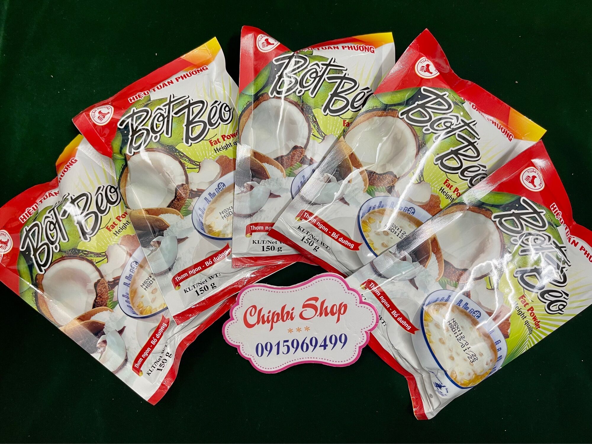 Bột béo Tuấn Phương - 150gr