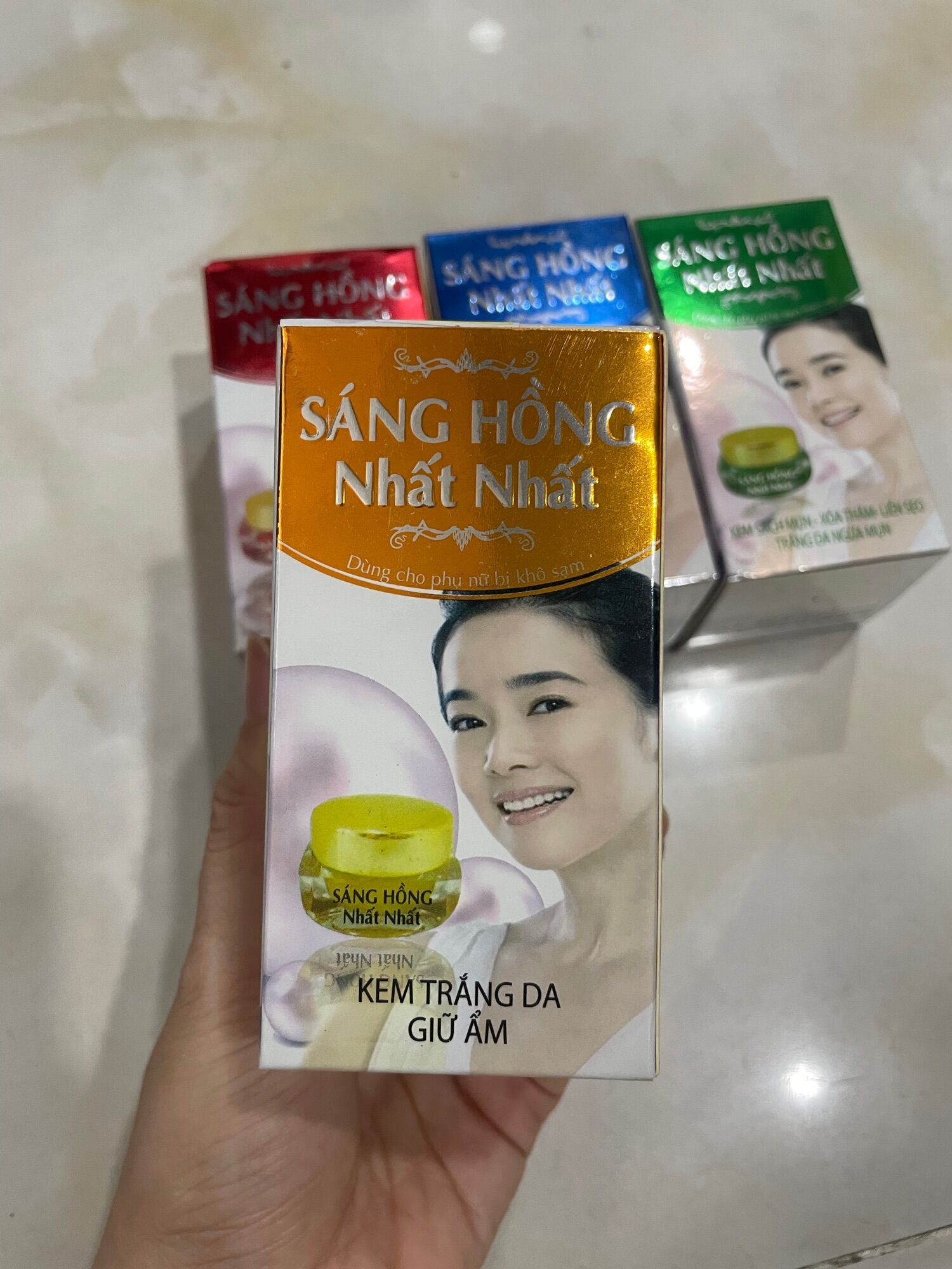 (Sỉ) Kem Sáng hồng nhất nhất