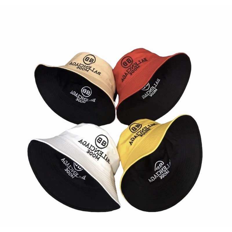 Mũ bucket 2 mặt thêu chữ đội đc 2 kiểu - Nón Tai Bèo 2 mặt nam nữ