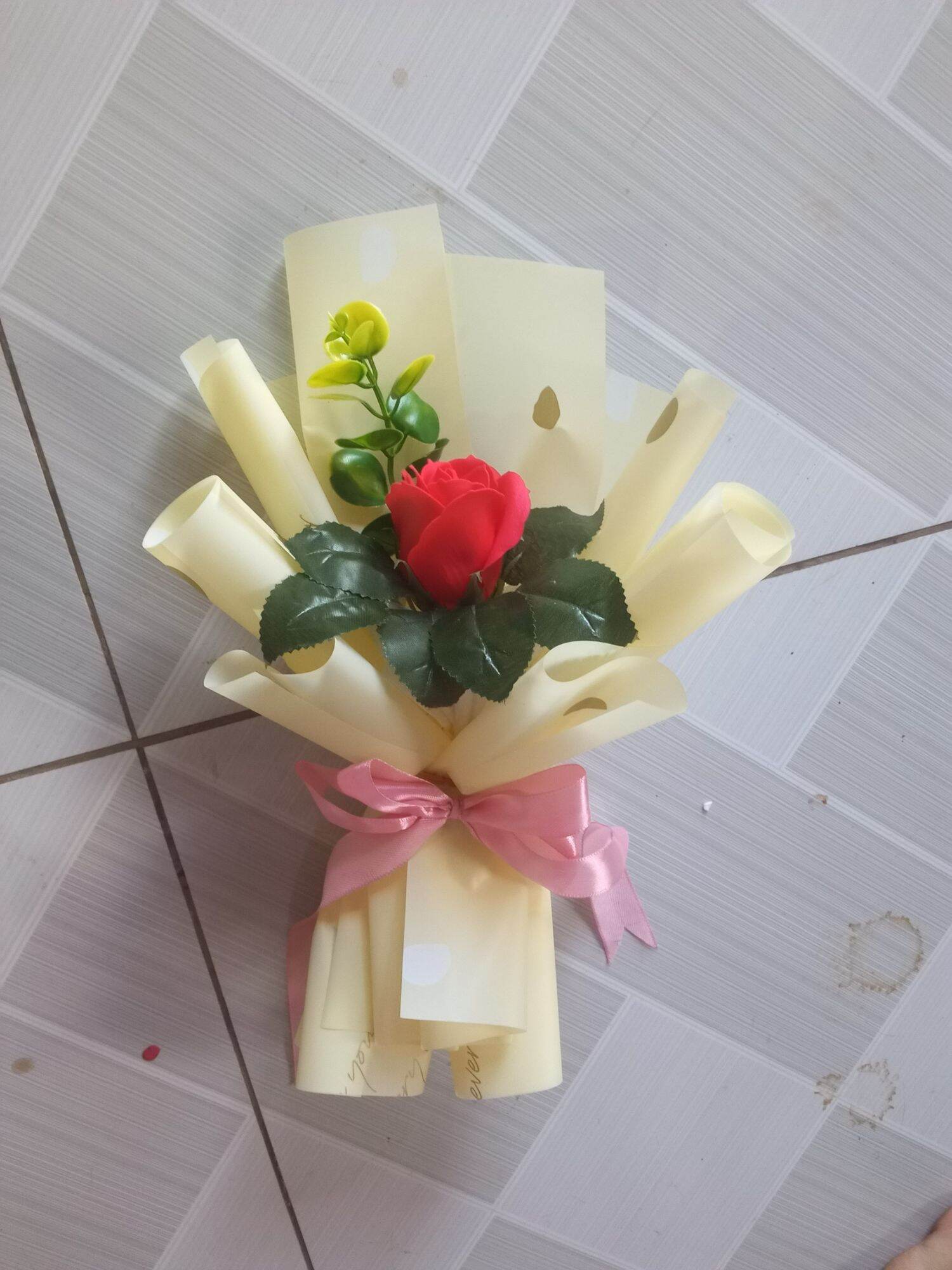 Hoa sáp bó một bông