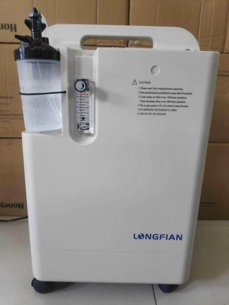 Máy tạo oxy y tế Longfian 5 lít Model JAY-5BW, Hàng trưng bày