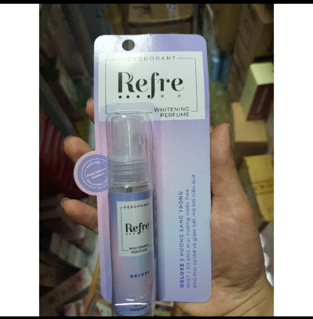 Xịt khử mùi Refre 30ml đủ loại