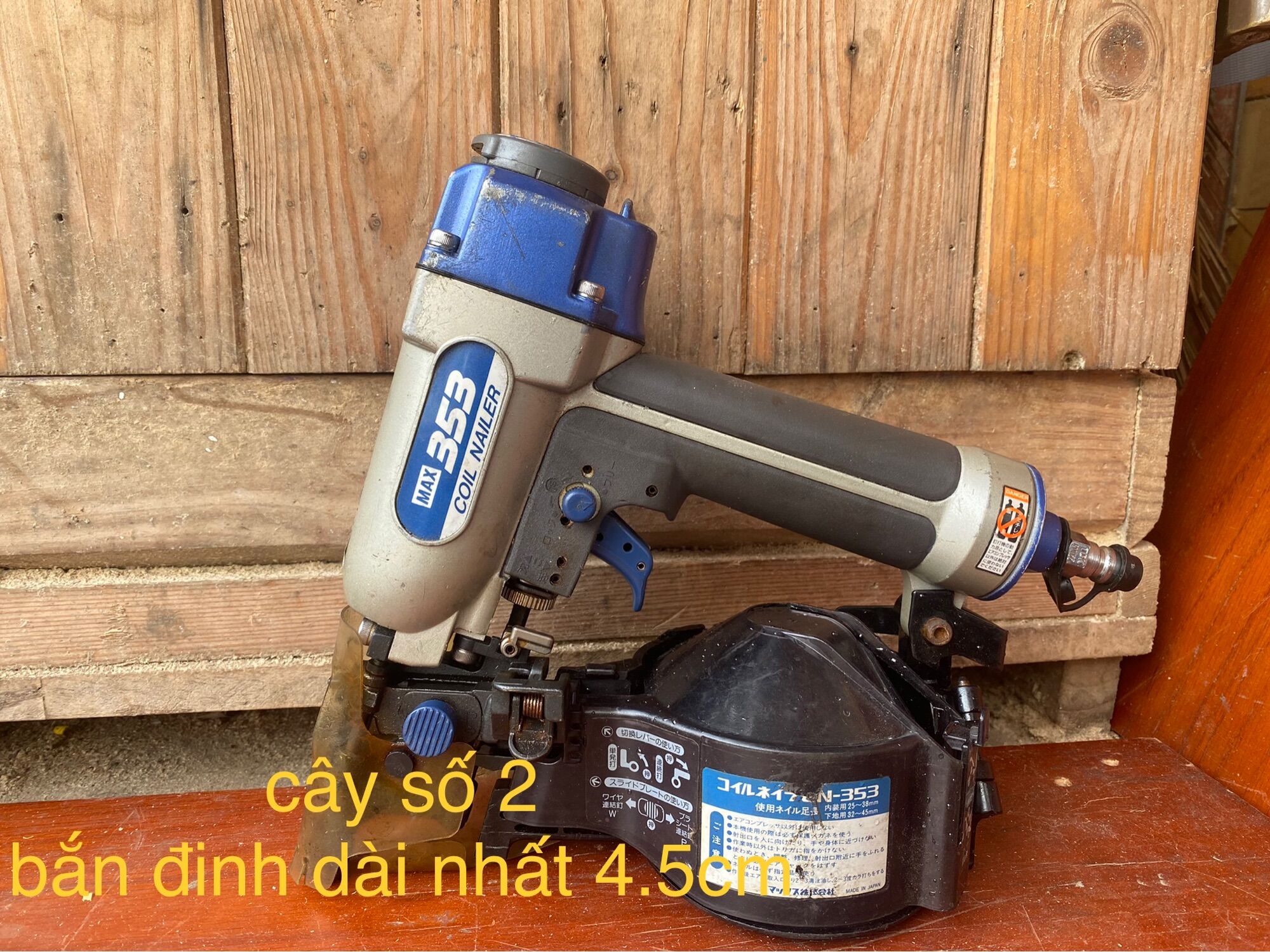 súng bắn đinh pallet