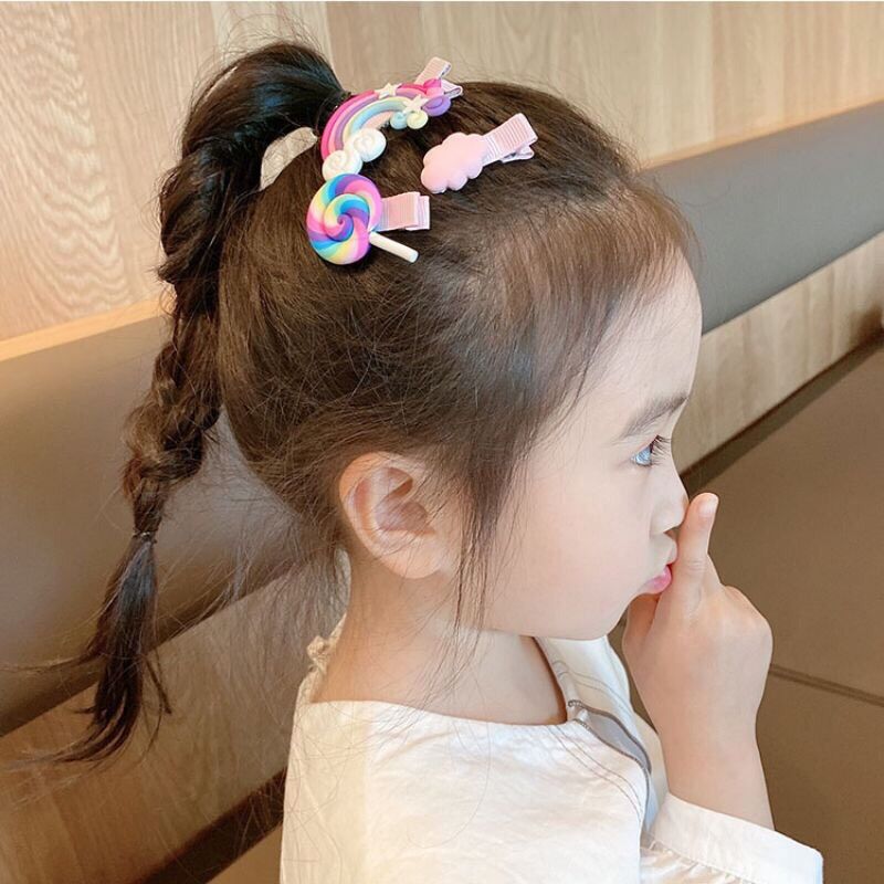 Sét 14 kẹp tóc mái cho bé