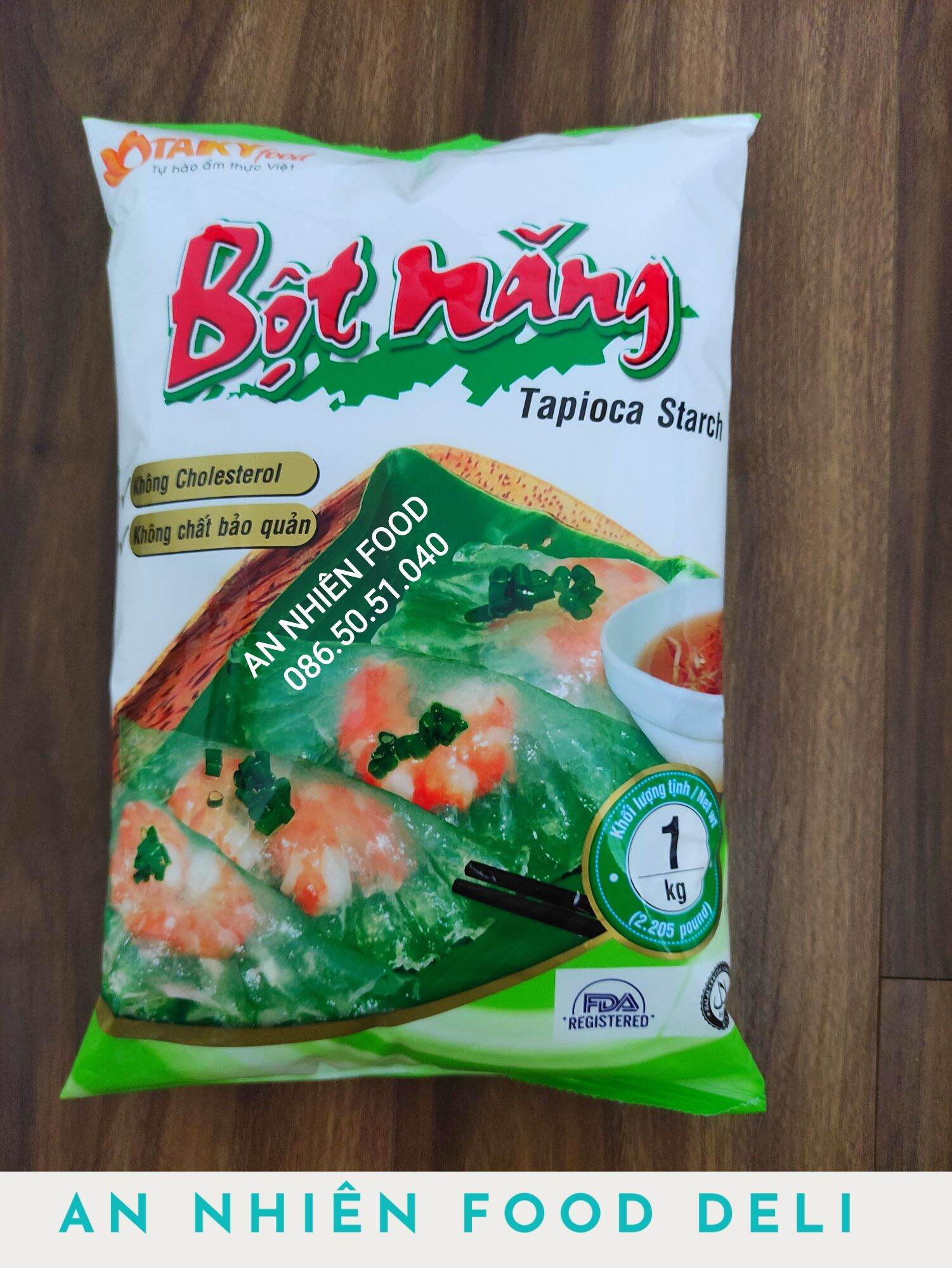 Bột Năng hiệu Tài Ký Gói 1 KG dùng nấu ăn làm bánh