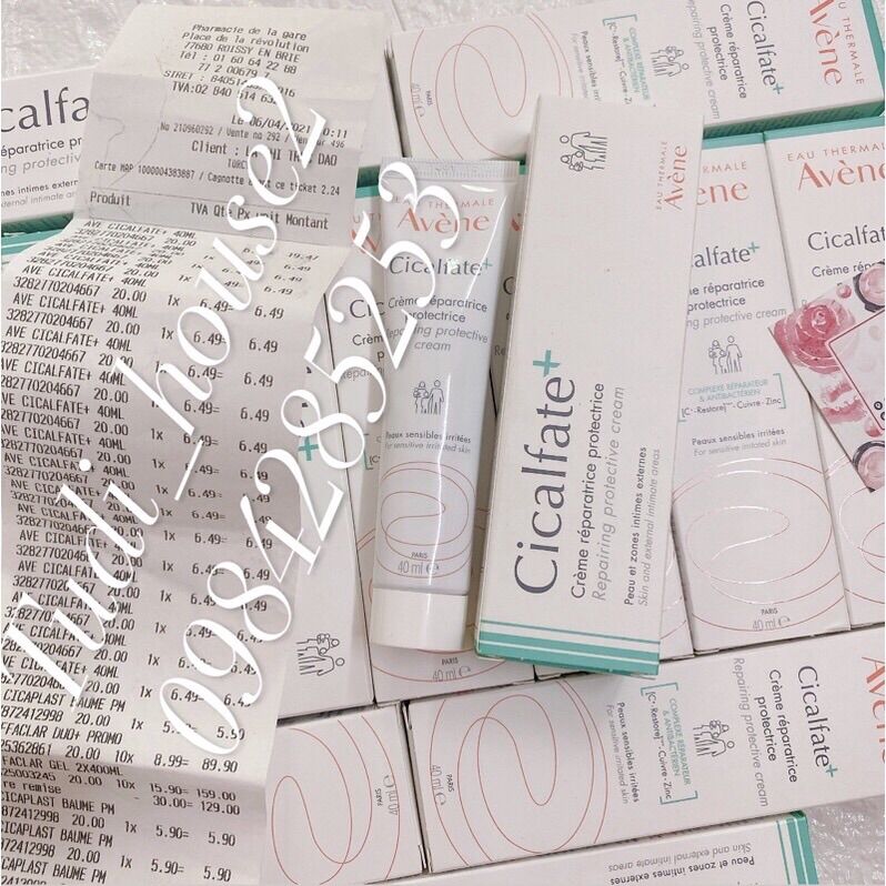Kem dưỡng Avene Cicalfate + Repairing Protective Cream 40ml
