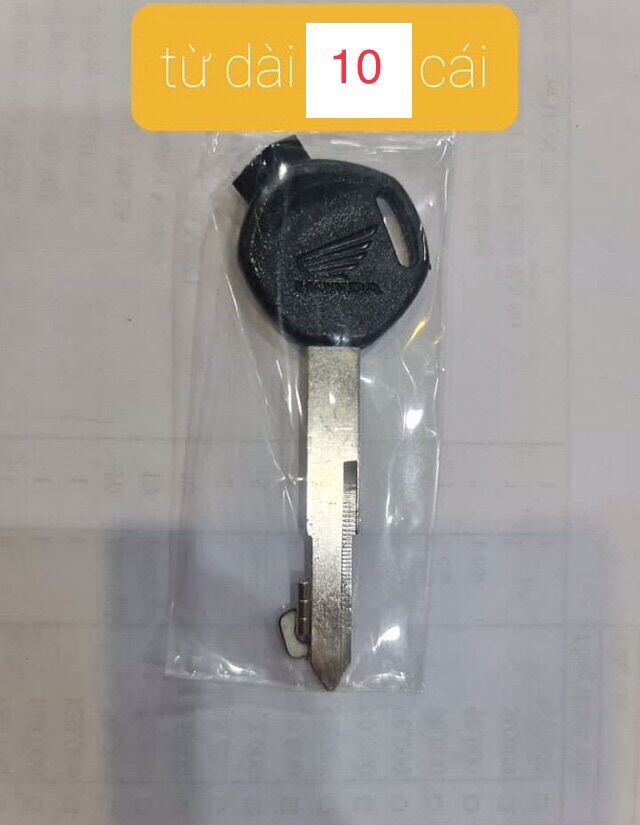 Set 10 phôi chìa khoá honda từ dài