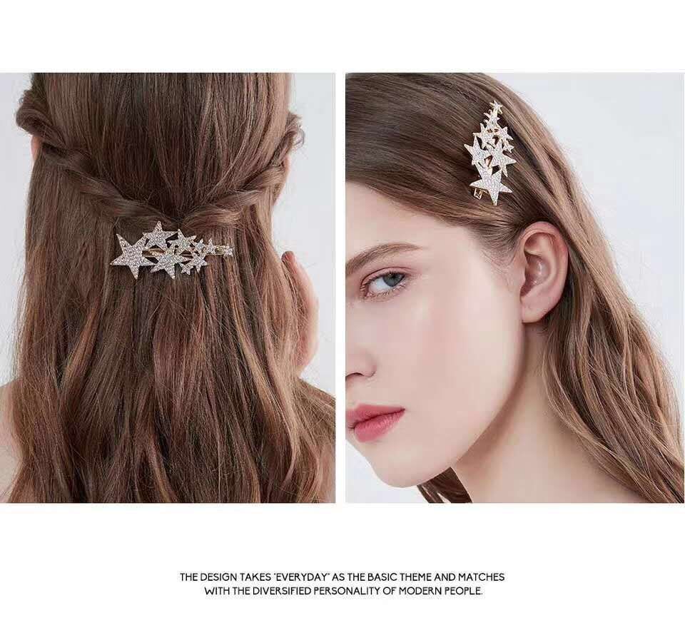 Kẹp tóc ngôi sao lấp lánh