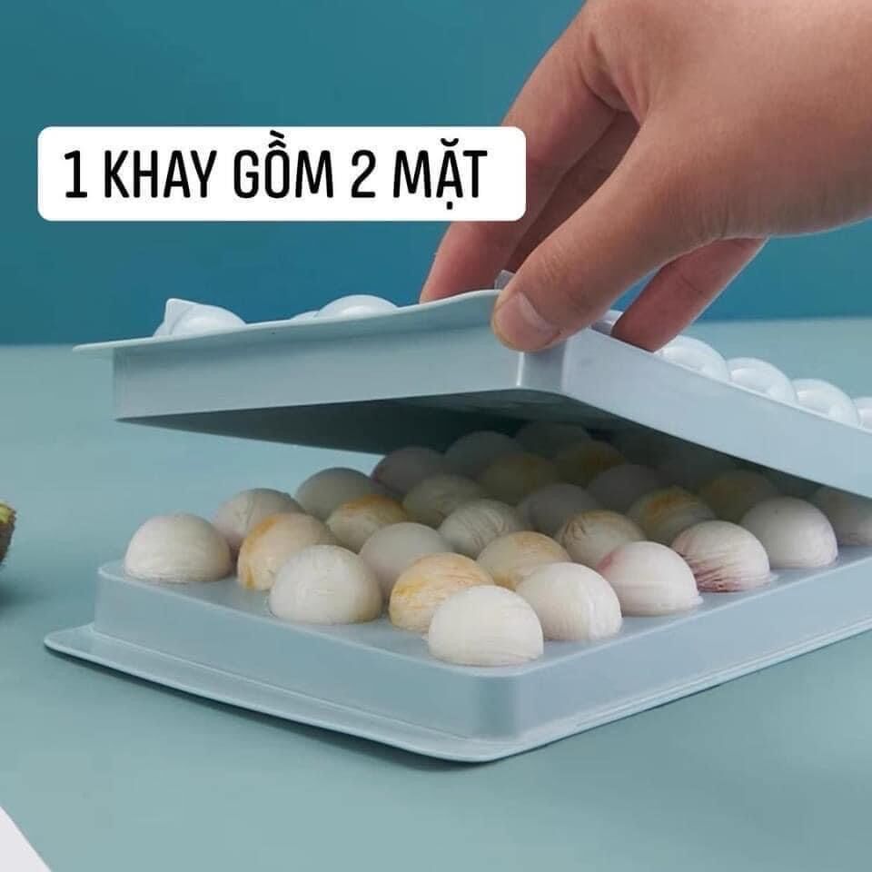 Khay làm đá silicon- khay làm đá- khay đá