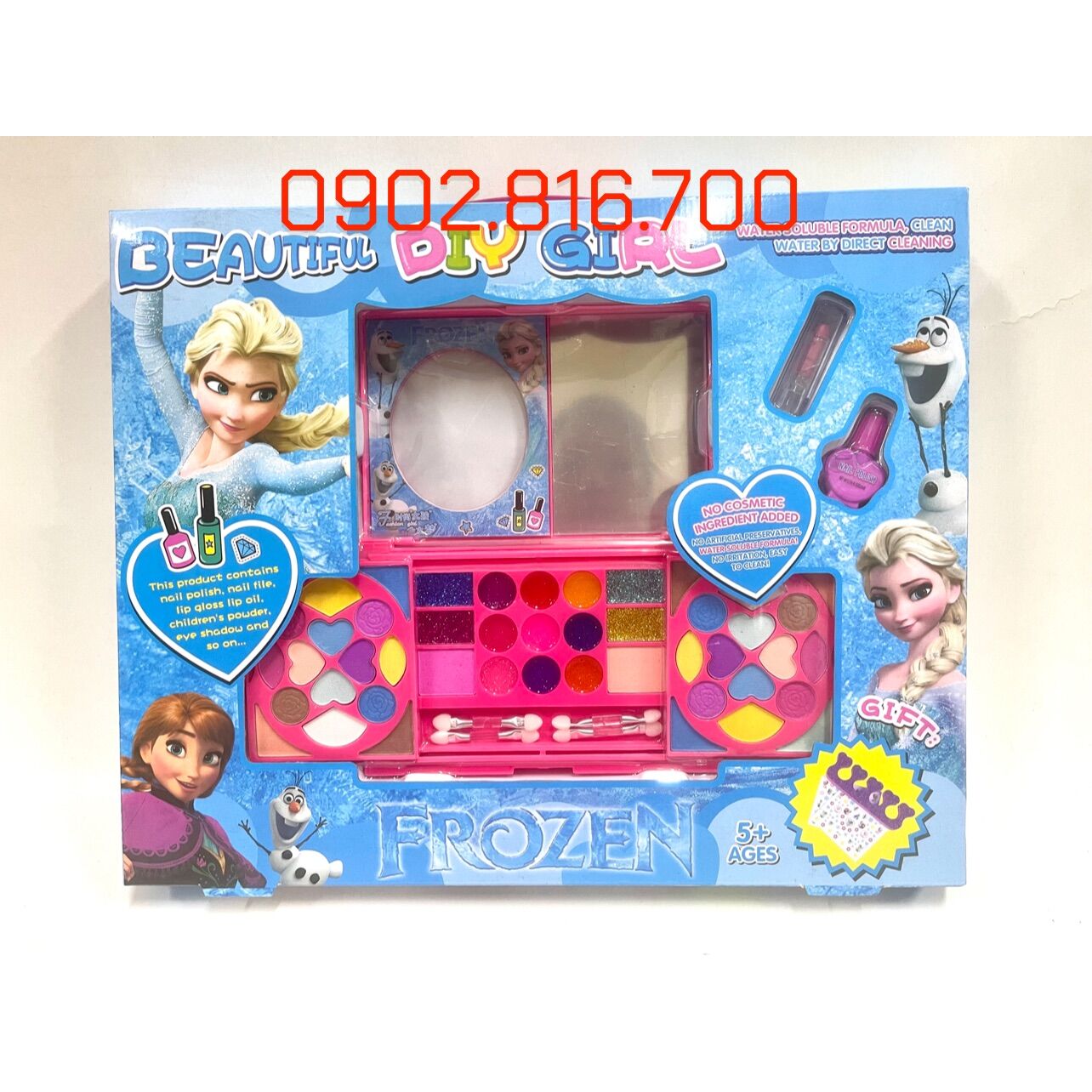 Đồ chơi trang điểm thật cho bé hình Elsa 20012