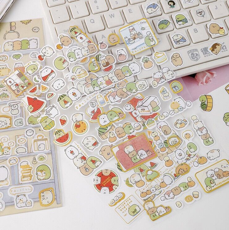 HÌNH DÁN STICKER MOLANG ĐÁNG YÊU 1 TẤM