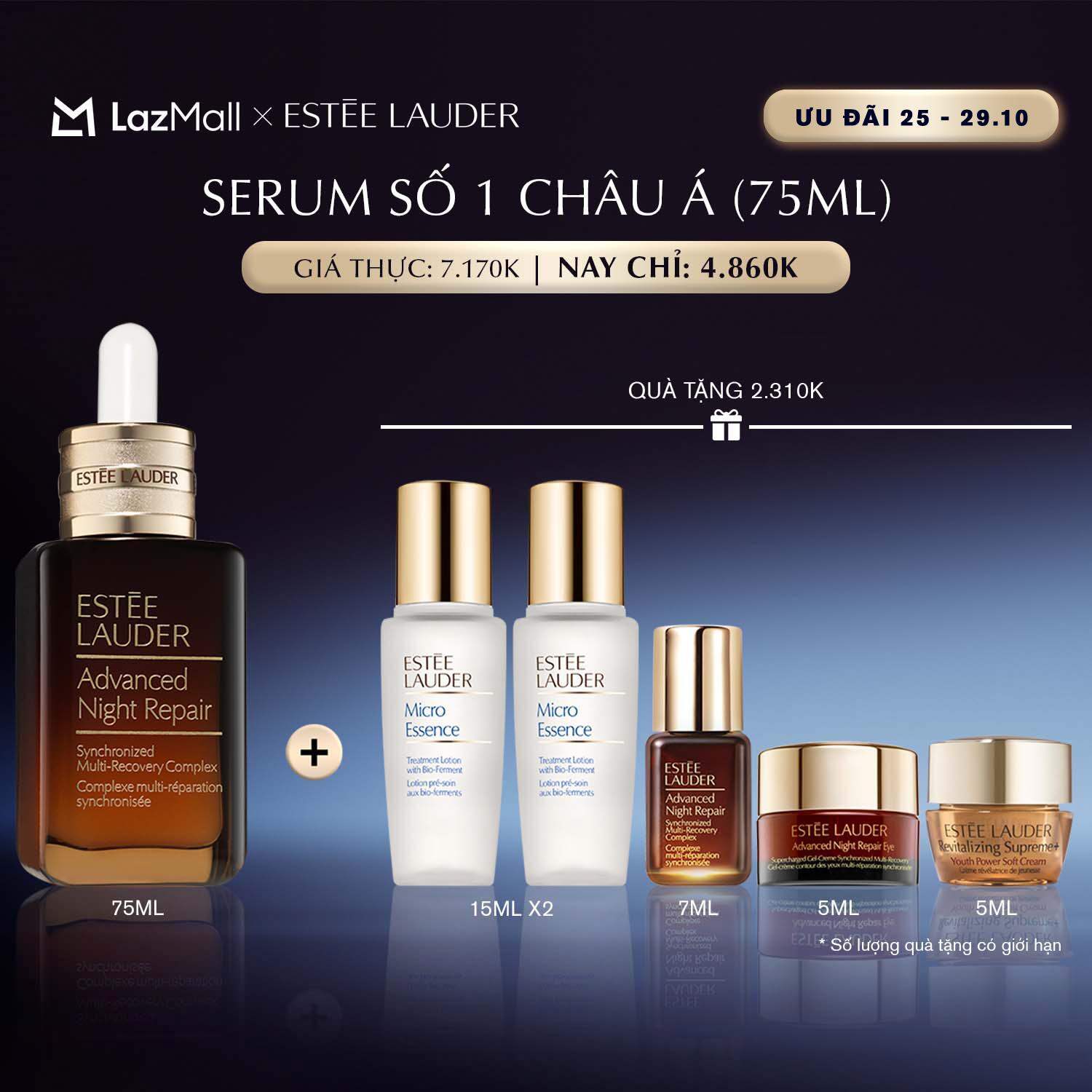 Tinh chất (Serum) phục hồi chống lão hóa Estee Lauder Advanced Night Repair Synchronized Multi-Recov