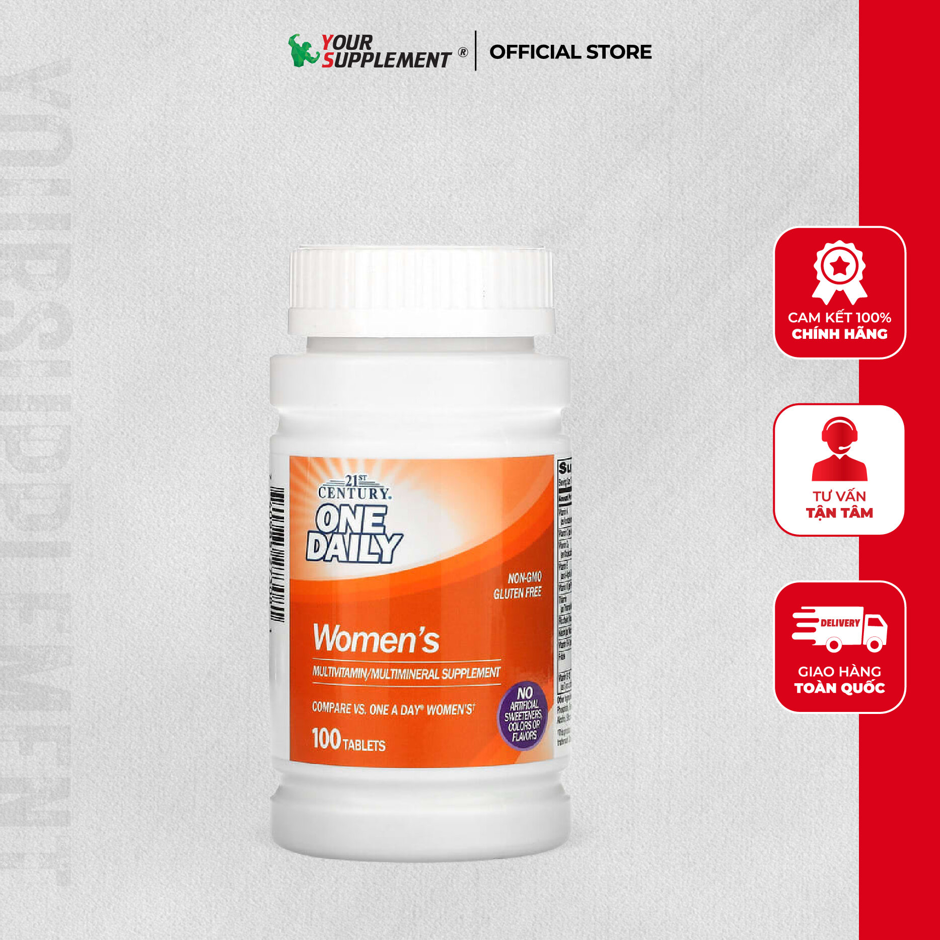 21st century® one daily women's - 100 tablets