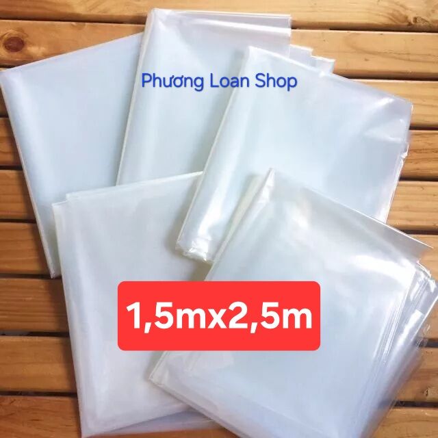 1 túi pe khổ lớn 1,5mx2,5m
