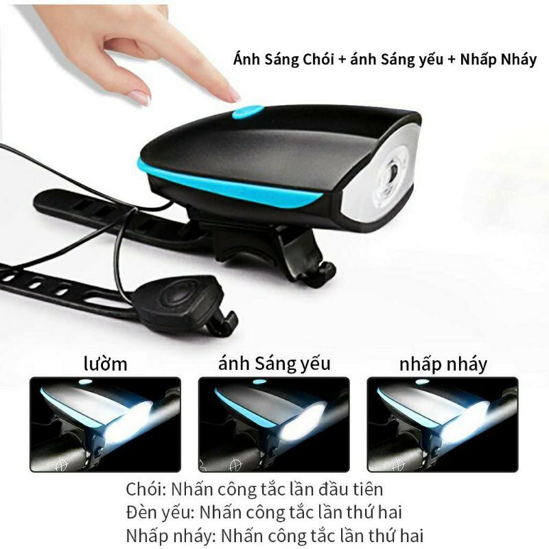 Đèn còi xe đạp