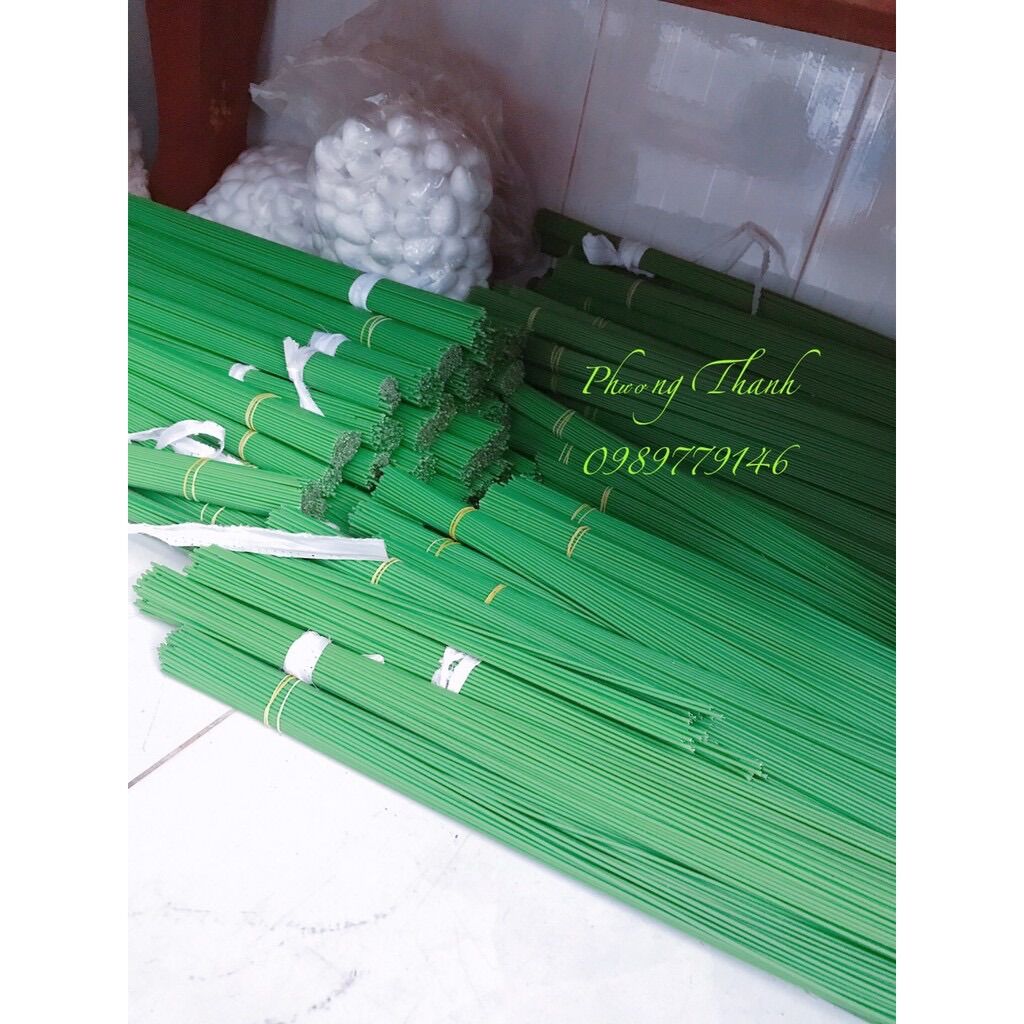 Kẽm cành, kẽm bọc nhựa, cành nhựa, dài 80cm, bó 50-100 cành