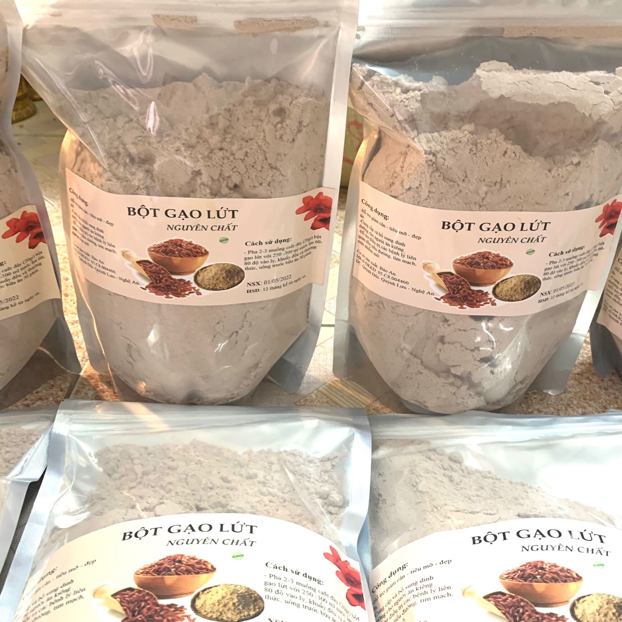 Bột gạo lứt giảm cân ăn kiêng 1kg