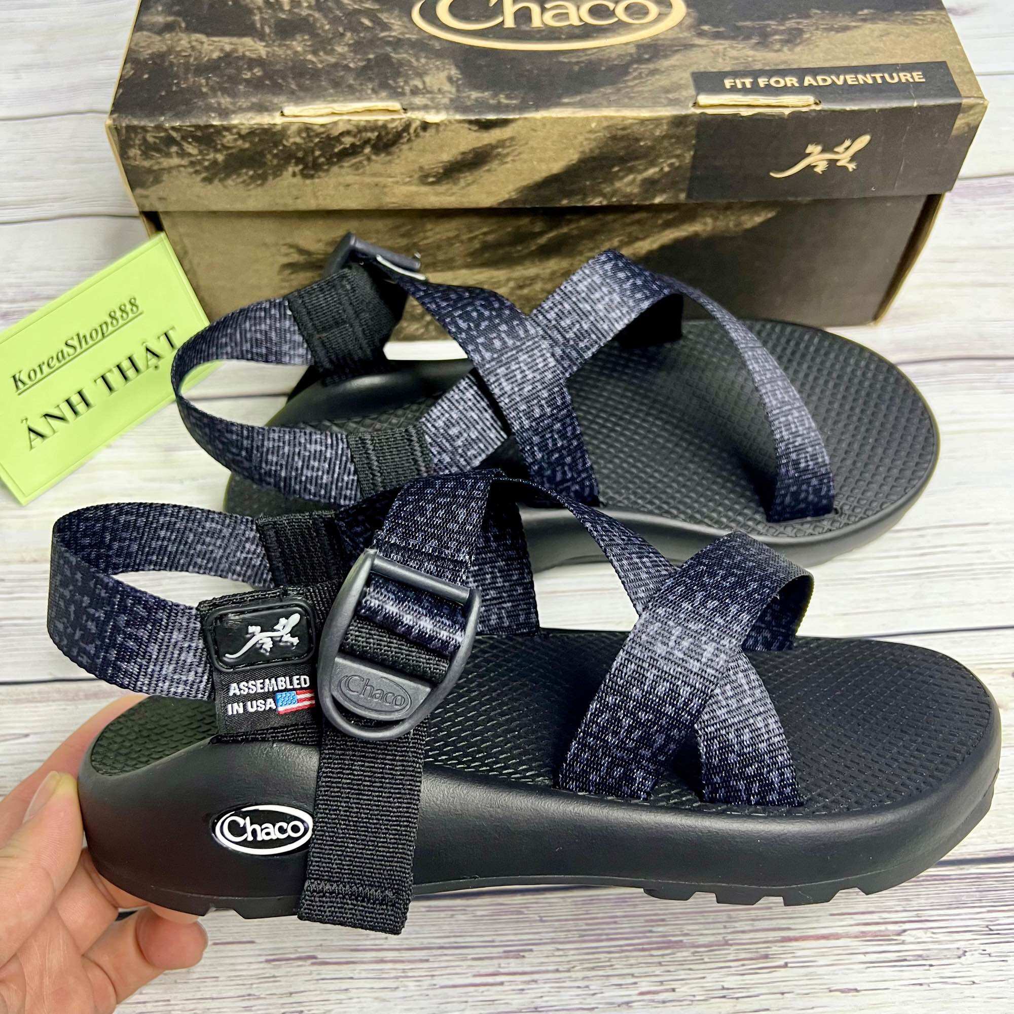 Giày Sandal Chaco Nam Dép Xăng Đan Chaco Dép Chaco Nam Quai Dù Mã D04