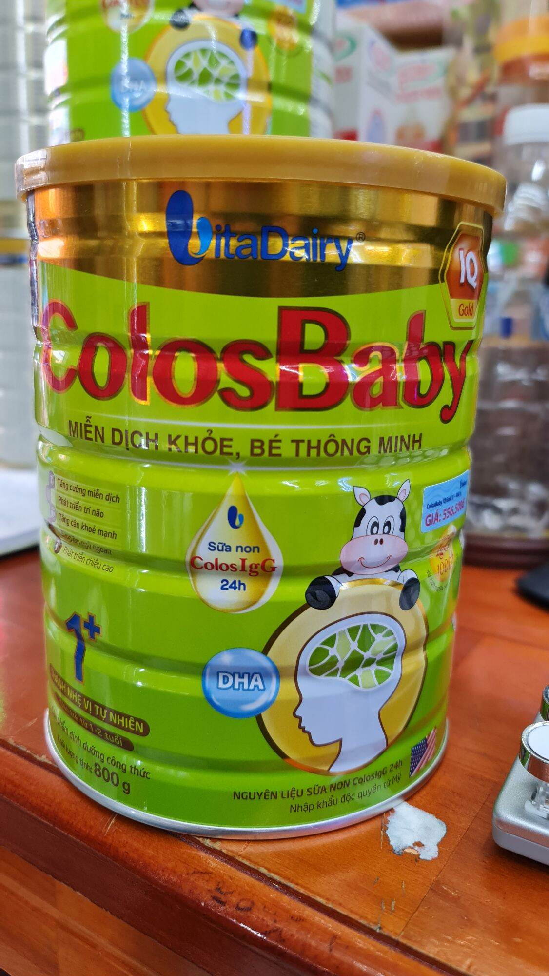 Sữa Colosbaby IQ 2+ 800gr (Mã Qr tích xu,date 2026)