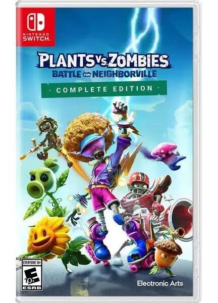 Đĩa game nintendo switch : Plants Vs. Zombies Battle For Neighborville Complete Edition - new seal