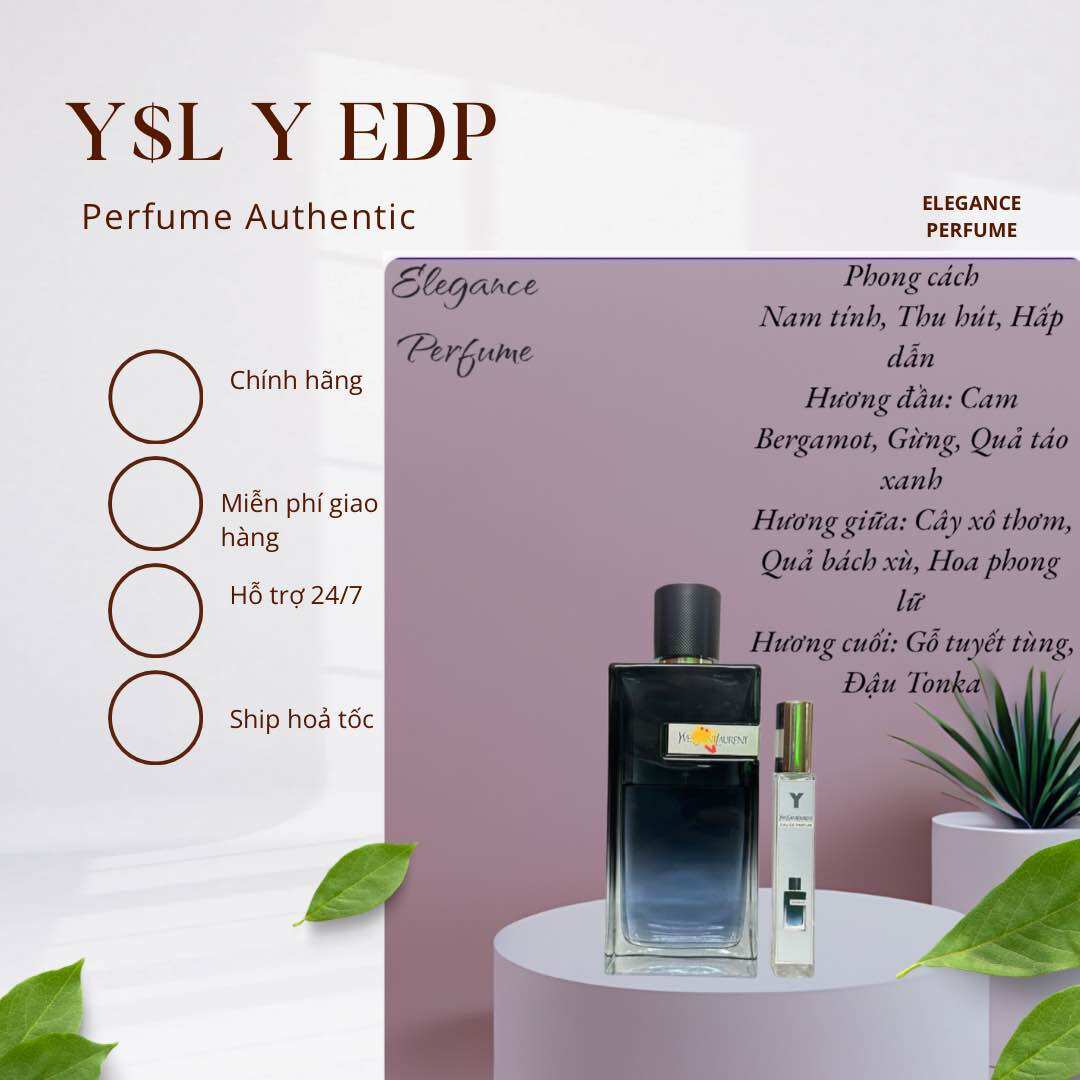 Mẫu thử nước hoa nam Y$L Y Eau de Parfum