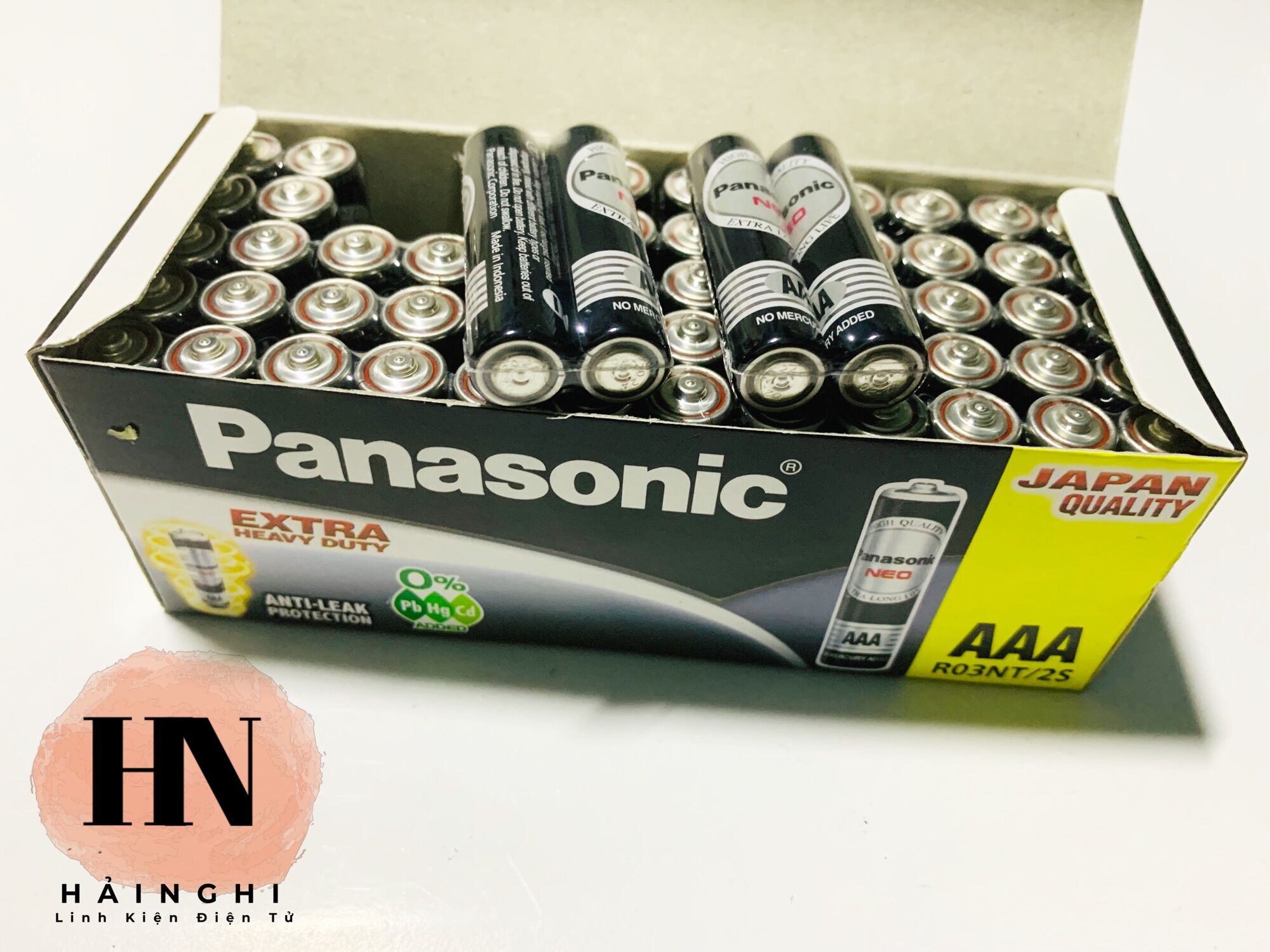 Pin aaa panasonic neo r03nt combo 10 viên hoặc hộp 60 viên