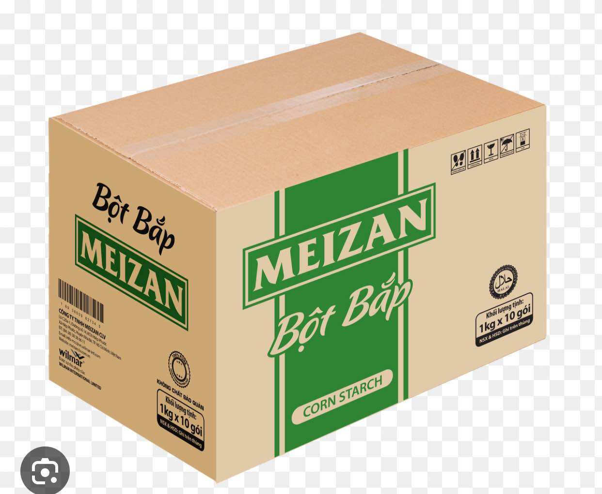 Bột bắp Meizan gói 150g