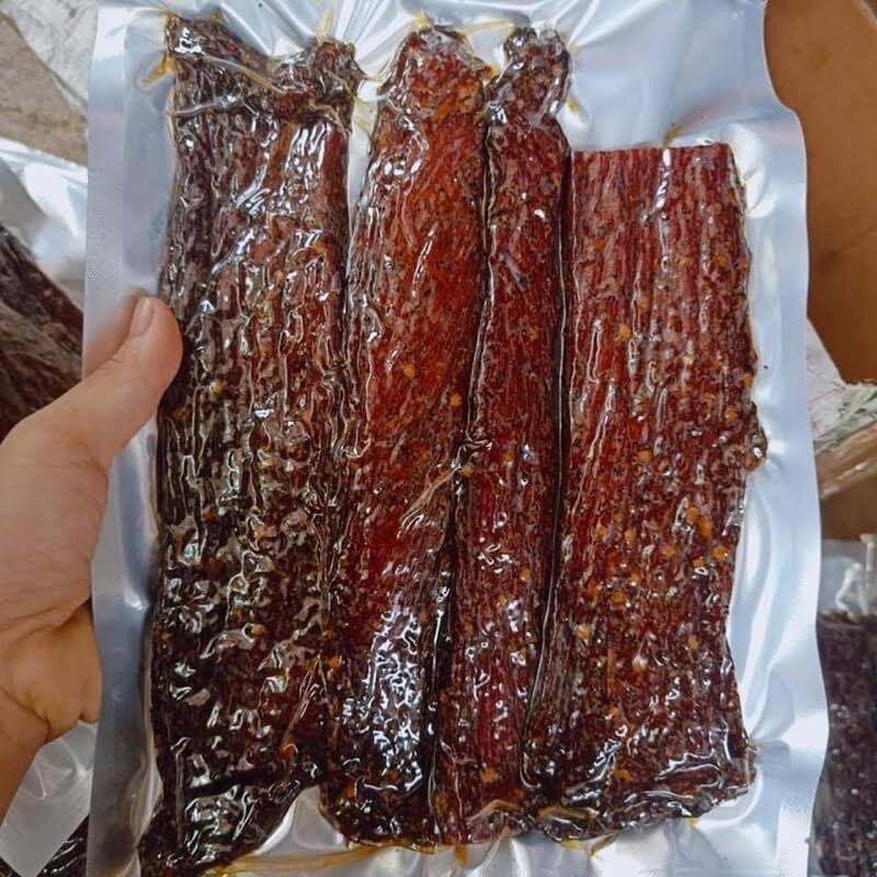 Thịt Lợn đen gác bếp 500g đặc sản SaPa tặng kèm chẩm chéo