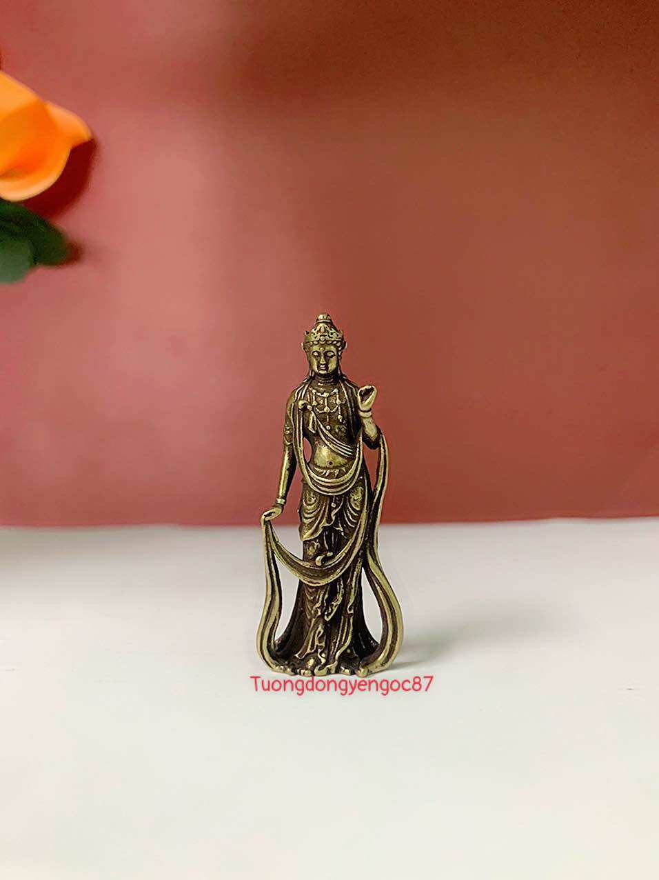 Tượng đồng đại thế chí bồ tát mini