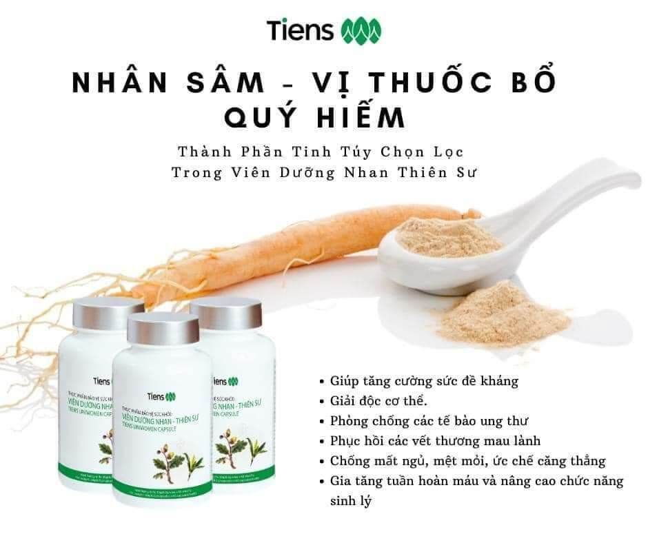VIÊN DƯỠNG NHAN - TIENS (60v/lọ)