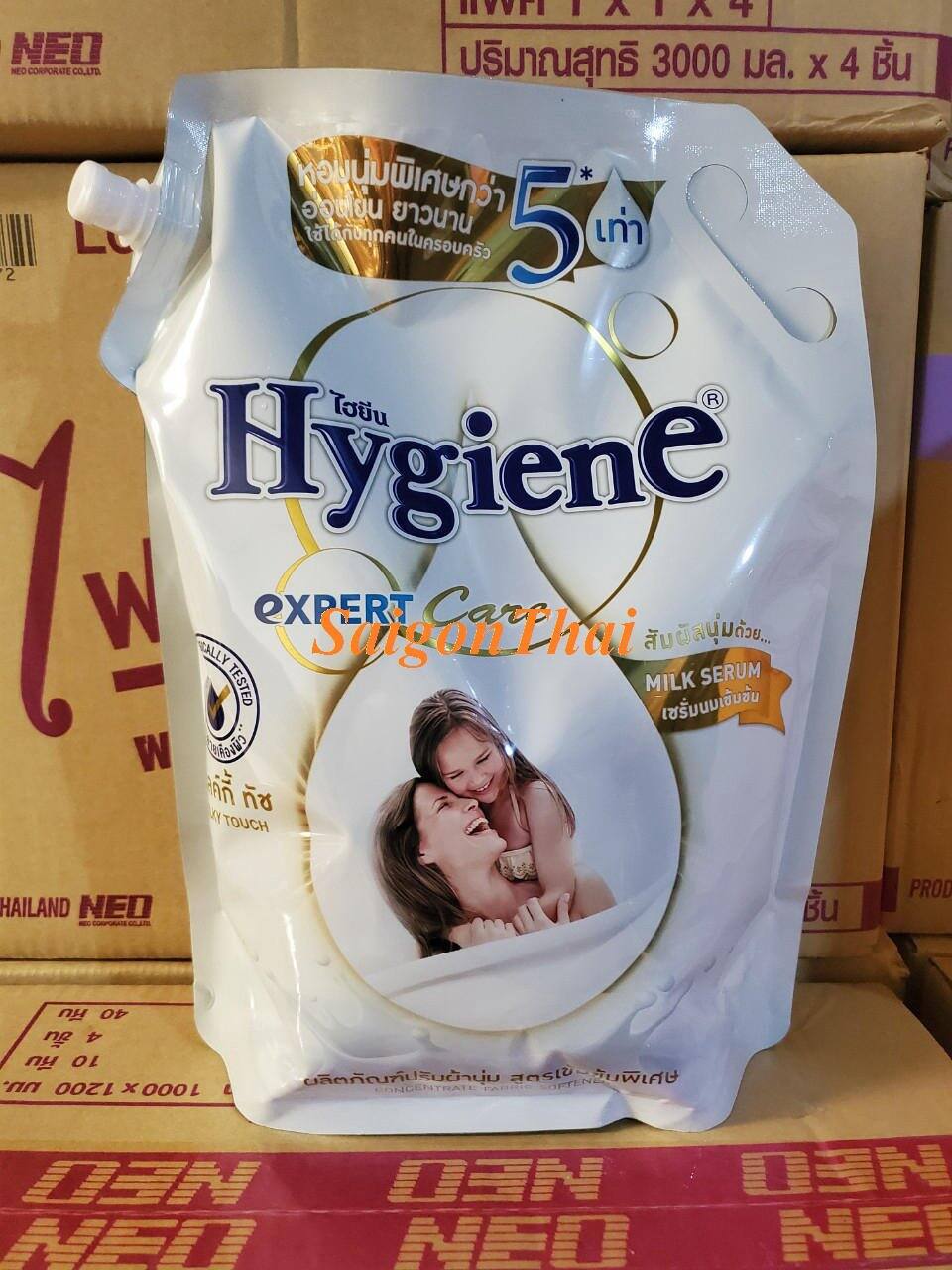 Nước xả vải Hygiene 1.15L trắng sữa