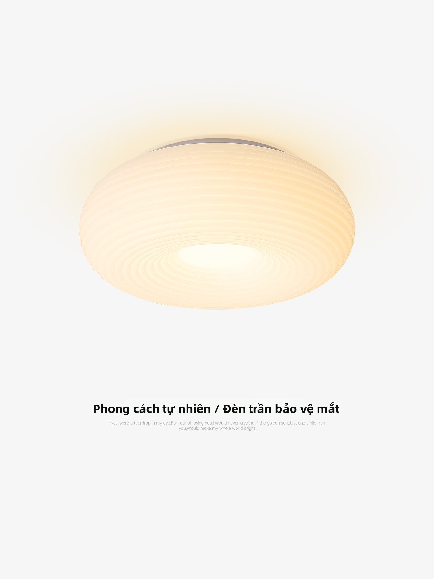 Pumpkin Cream French Style Modern Simple Ceiling Light Giá 1,265,000 Đồng*Miễn phí vận chuyển
