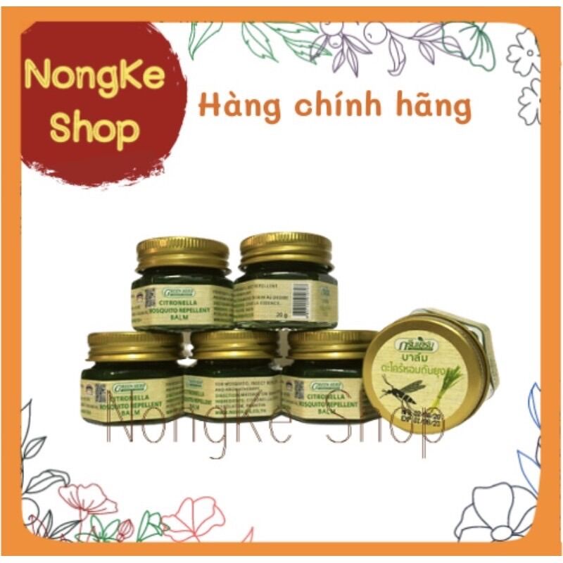DẦU CÙ LÀ MUỖI SẢ GREEN HERB THÁI LAN