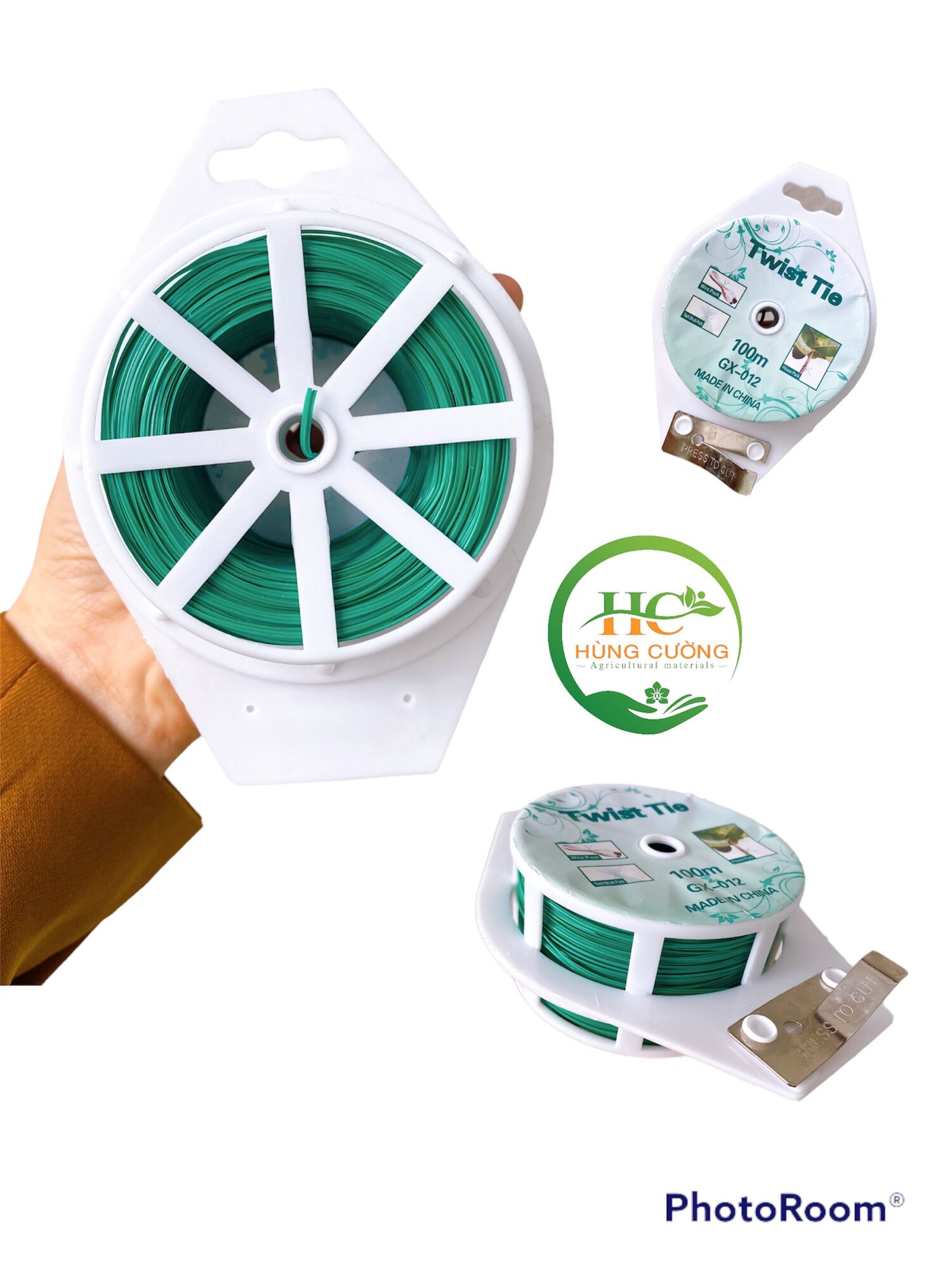 Cuộn kẽm bọc nhựa dài 50m buộc lan, cây cảnh